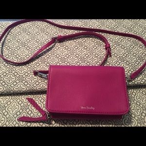 Vera Bradley Leather All In One Crossbody